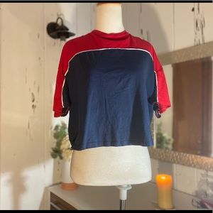 multi color crop top!